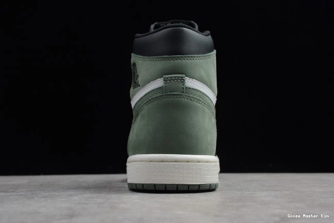 Retro OG 1 Air Jordan Clay Green 555088-135 High 0624